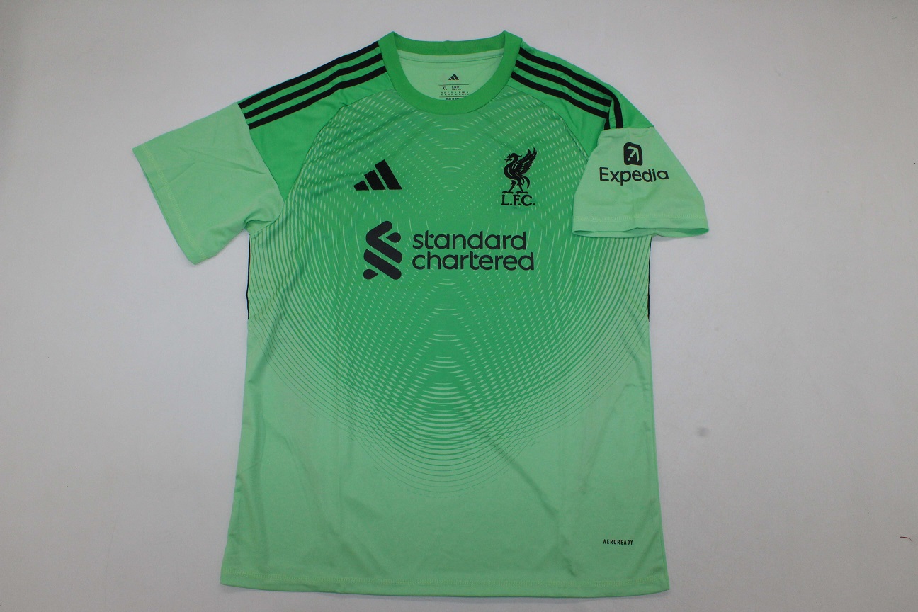AAA Quality Liverpool 25/26 GK Green Soccer Jersey